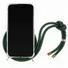 Telefoni kaelakee ümbris Lookabe iPhone X / Xs jaoks — kuldne rohelise rihmaga