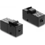 Keystone-moodul DELOCK stereopistik emane 3,5 mm 4-kontaktiline stereopistikule emane 3,5 mm 4-kontaktiline, must