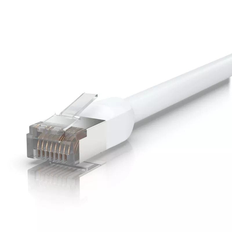 Võrgukaabel Ubiquiti UACC-CABLE-PATCH-OUTDOOR-2M-W RJ-45 Cat5e 2 m Valge, S/UTP, 24 AWG