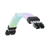 Gamemax | PSU pikenduskaabel | VGA/CPU 2x8PIN-B | Must