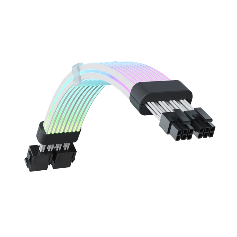 Gamemax | PSU pikenduskaabel | VGA/CPU 2x8PIN-B | Must