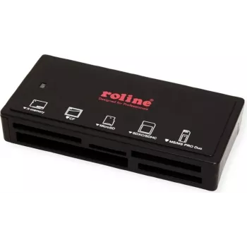 ROLINE USB3.2 Gen1 Multi Card väline must - kaardilugeja (15.08.6249)