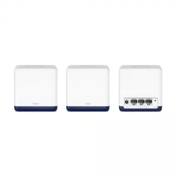 AC1900 kogu kodu Mesh Wi-Fi süsteem | Halo H50G (3-pakk) | 802.11ac | 1300+600 Mbit/s | Ethernet LAN (RJ-45) pordid 3 | Mesh tugi Jah | MU-MIMO Jah | Ei mobiilset lairibaühendust