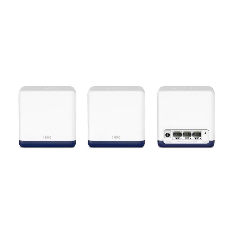 AC1900 kogu kodu Mesh Wi-Fi süsteem | Halo H50G (3-pakk) | 802.11ac | 1300+600 Mbit/s | Ethernet LAN (RJ-45) pordid 3 | Mesh tugi Jah | MU-MIMO Jah | Ei mobiilset lairibaühendust