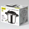 Kiirkeedupott Maestro MR-2901, 6 L, 22 cm läbimõõt, hõbedane, mittenakkuva kattega