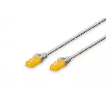 DIGITUS CAT 6A U-UTP Patch-kaabel Cu LSZH AWG 26/7 Pikkus 0,5 m Värv Hall (DK-1613-A-005)