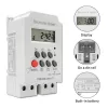 DIN-liistule paigaldatav elektrooniline taimer QOLTEC PC0629 — 24 V toide, 16 A väljund