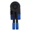 Töövalgusti RealPower 463617 prožektor, LED 10 W, 2 pirni, aku AA, IPX2, must
