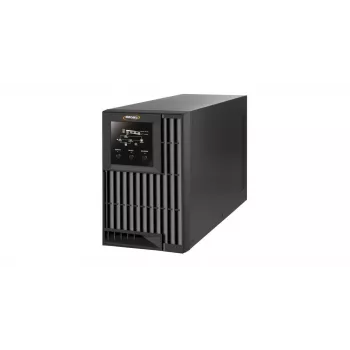 Infosec E4 Value 1000 katkematu toiteallikas (UPS) Topeltmuundus (Online) 1 kVA 3 vahelduvvoolu väljundit