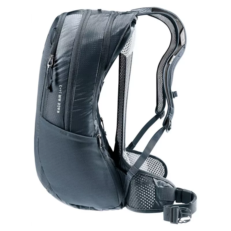 Deuter Race Air 14+3 14 L Must Matkamine Jalgrattasõit Unisex