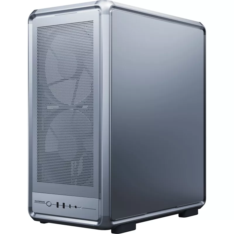 Cooler Master MasterFrame 500 Mesh PC-korpus, Midi-Tower, E-ATX, karastatud klaas – hõbedane