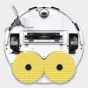 Mopipadjakomplekt KARCHER RVM 4 (2.269-130.0) Kollane, Valge