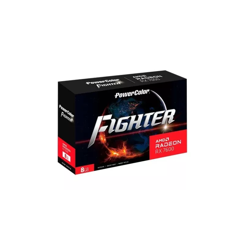 PowerColor Fighter Radeon RX 7600 8GB graafikakaart