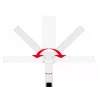 LB-24 LED laualamp kellaga