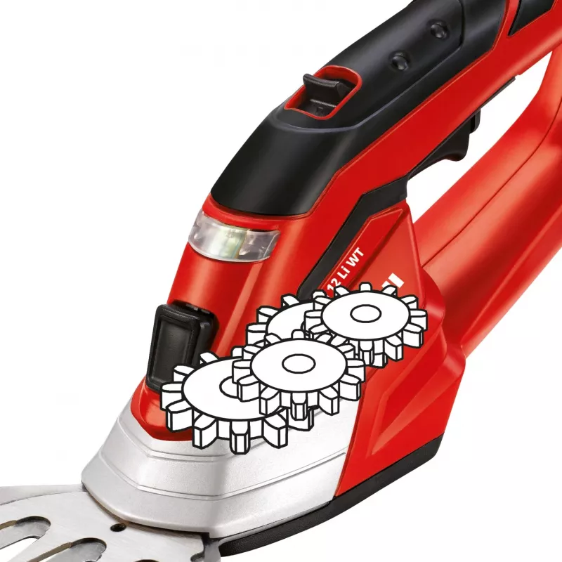 Einhell GE-CG 12 Li akuga murukäär 12 V liitium-ioon (Li-Ion) must, punane, hõbe