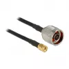 Koaksiaalkaabel DeLOCK 88938 CFD200 1 m RP-SMA