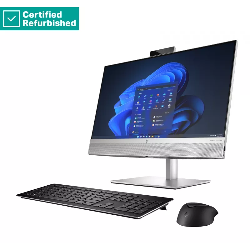 RENEW SILVER HP Elite 840 G9 AIO All-In-One 24 - i7-14700, 32GB, 1TB SSD, 23.8 FHD Touch AG, FPR, kõrguse reguleerimisega, Win 11 Pro, 1 aasta