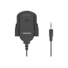 Klambriga mikrofon NATEC NMI-1352, juhtmega 3,5 mm, tundlikkus -58 dB, 50–16000 Hz, 1,8 m kaabel, 20 g