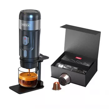 Kaasaskantav 3-ühes kohvimasin koos ümbrisega 80W HiBREW H4A