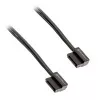 SilverStone SST-CP11B Super Low Profile SATA-kaabel - 50 cm, must
