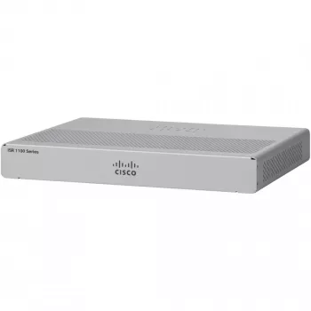 Ruuter Cisco C1101-4P — Integreeritud teenuste lauaruuter, 4 x Gigabit Ethernet (GbE) porti, GE WAN, USB 3+, 1-aastane garantii