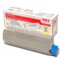 Toner OKI Toner 43381905 Kollane 43324405 10000 lehekülge