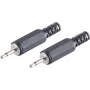 Juhtmepistik ShiverPeaks BS51300-2 2,5 mm Must Isane 2 tk