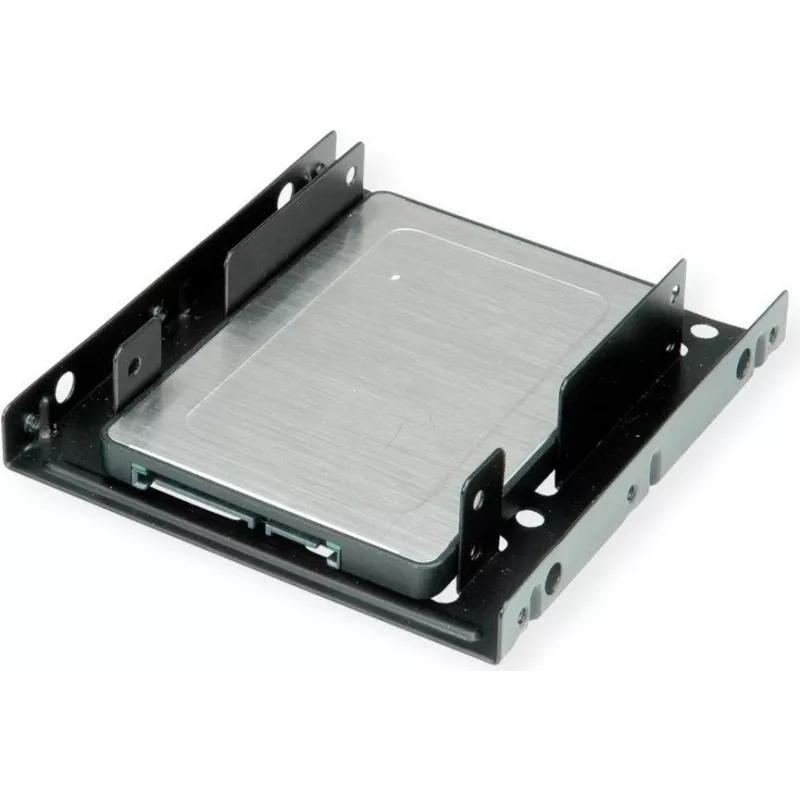 ROLINE 16.01.3008 Hard Drive Backplane 2,5/3.5 Speicherlaufwerkbehälter Schwarz (16.01.3008)