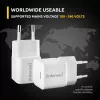 Mobiilseadme laadija Intenso 7803032 AC kiirlaadimine valge