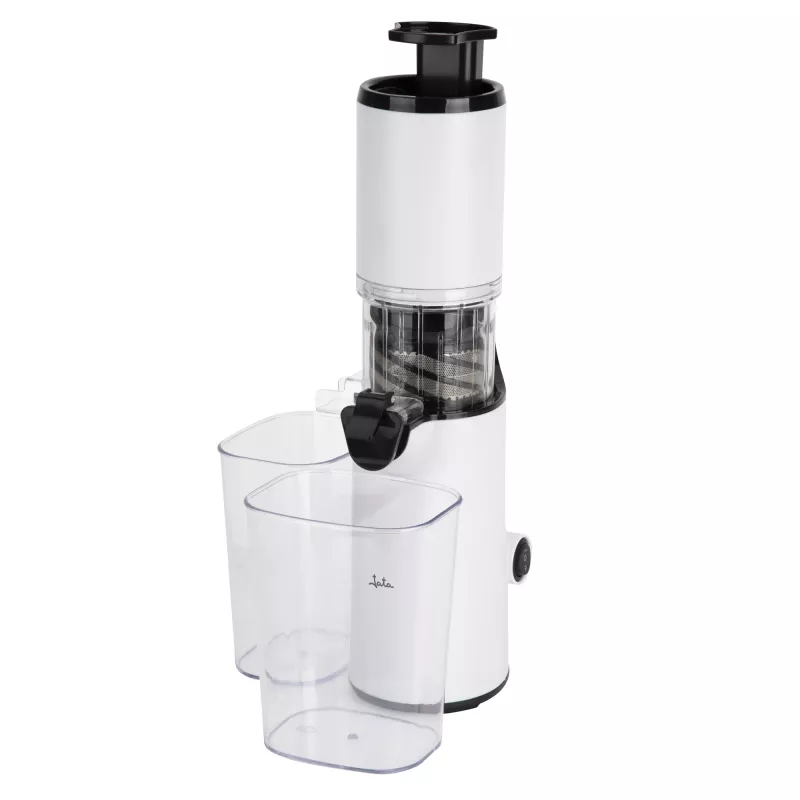 Aeglane mahlapress JATA JELI1201 130 W Valge 60 RPM Roostevaba teras filter