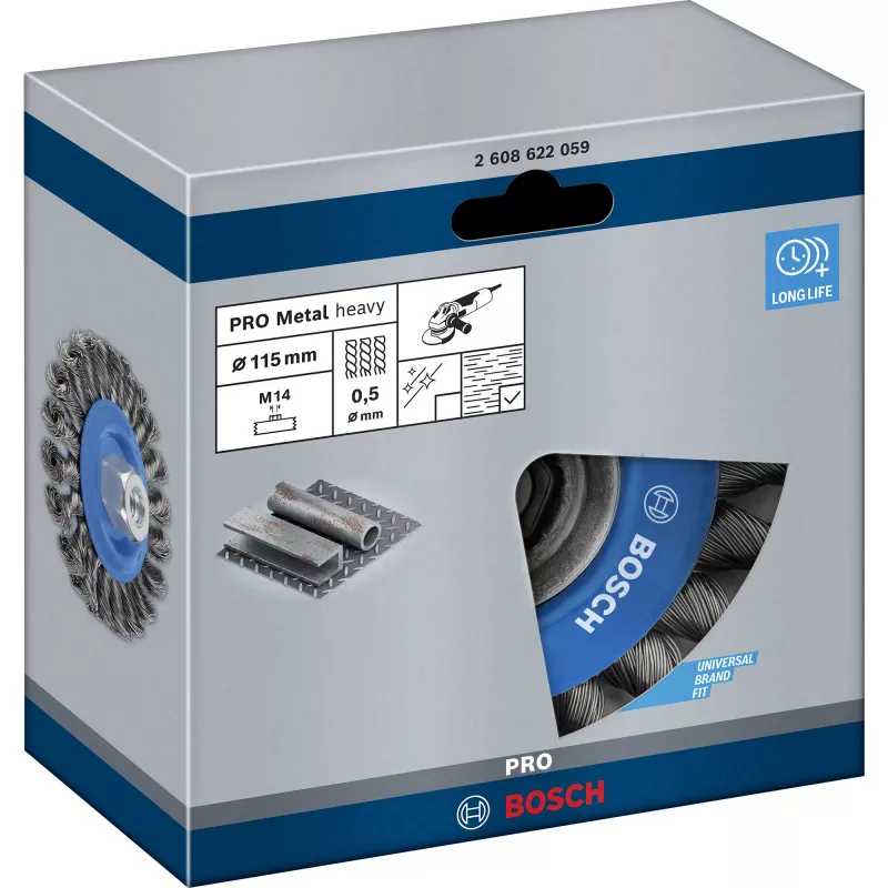 Traathari Bosch 2 608 622 059 Läbimõõt 11,5 cm Traadi paksus 0,5 mm
