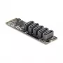 Sisemine SATA adapter DELOCK 64241 M.2 (Key B+M) kuni 5x SATA koos JMicron JMB585, LED-indikaatorid, arvutile
