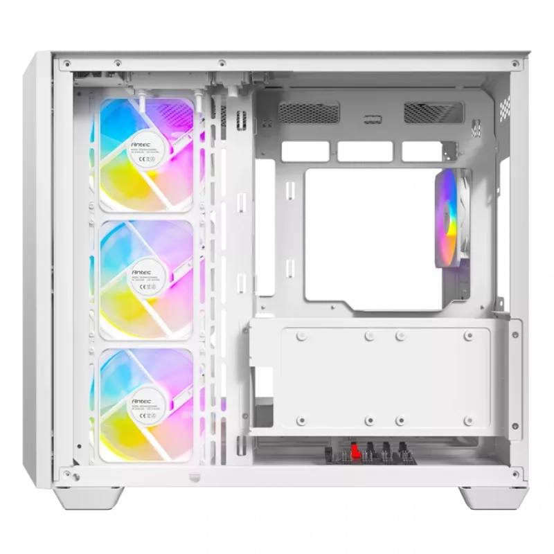 Antec C5 - Midi Tower - arvuti - valge - ATX - ITX - micro ATX - klaas - plastik - teras - 3x 120 mm (0-761345-10034-2)