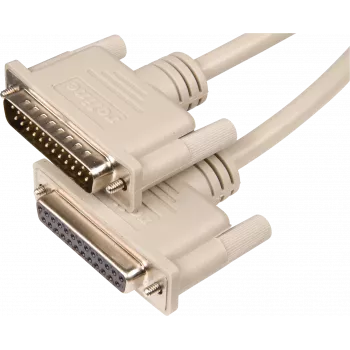 D-Sub pikenduskaabel ShiverPeaks AK 4040 25-kontaktiline isane/emane 1,8 m