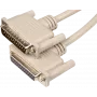 D-Sub pikenduskaabel ShiverPeaks AK 4040 25-kontaktiline isane/emane 1,8 m
