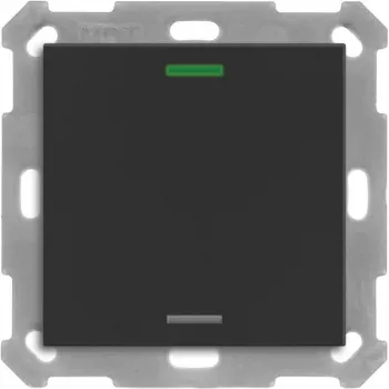 MDT BE-TAL55T106.01 KNX-lüliti Light 55 1f RGBW temperatuurianduriga must matt Neutraalne 1 (BE-TAL55T106.01)
