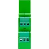 Shelly Pro Dimmer 2PM sisse ehitatud sinine, roheline, hall