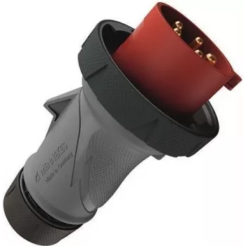 Mennekes Plug PowerTOPXtra m. 13629ErgoCONTACT32 A 5 p 400V IP67 (13629)