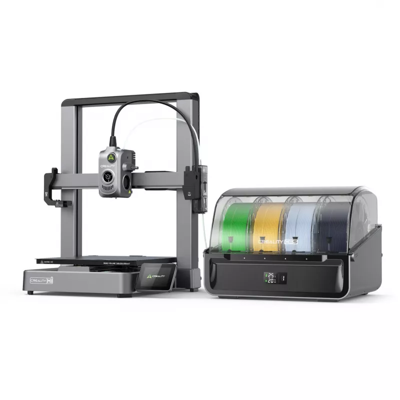 3D-printer Creality Hi Combo kahe ekstruuderiga kõrge täpsusega