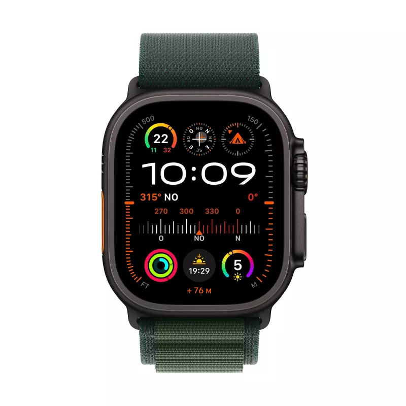 Apple Watch Ultra 2 - 49 mm - Must titaan