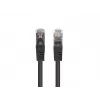 LANBERG Cat6 RJ-45 patch-kaabel PCF6-20CC-0200-BK, 2 m, F/UTP, CCA, 250 MHz, 10 Gbit/s, must