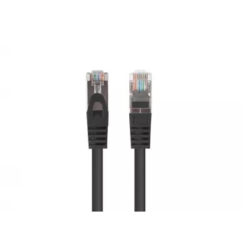 LANBERG Cat6 RJ-45 patch-kaabel PCF6-20CC-0200-BK, 2 m, F/UTP, CCA, 250 MHz, 10 Gbit/s, must