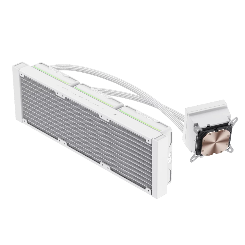 Gamemax | CPU Liquid cooler | HAILSTORM 360 LCD | Valge