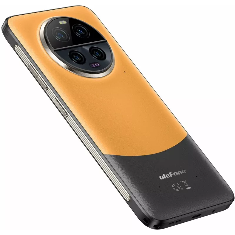 Tugevdatud nutitelefon UleFone Armor 23 Ultra 5G — 12 GB muutmälu, 512 GB salvestusruum, oranž