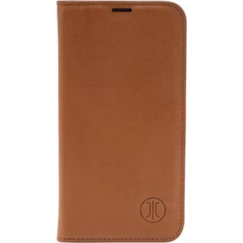 JT Berlin ehtsa nahast raamatukaaned Tegel | Apple iPhone 17 Pro Max | kognac | 11130 (11130)