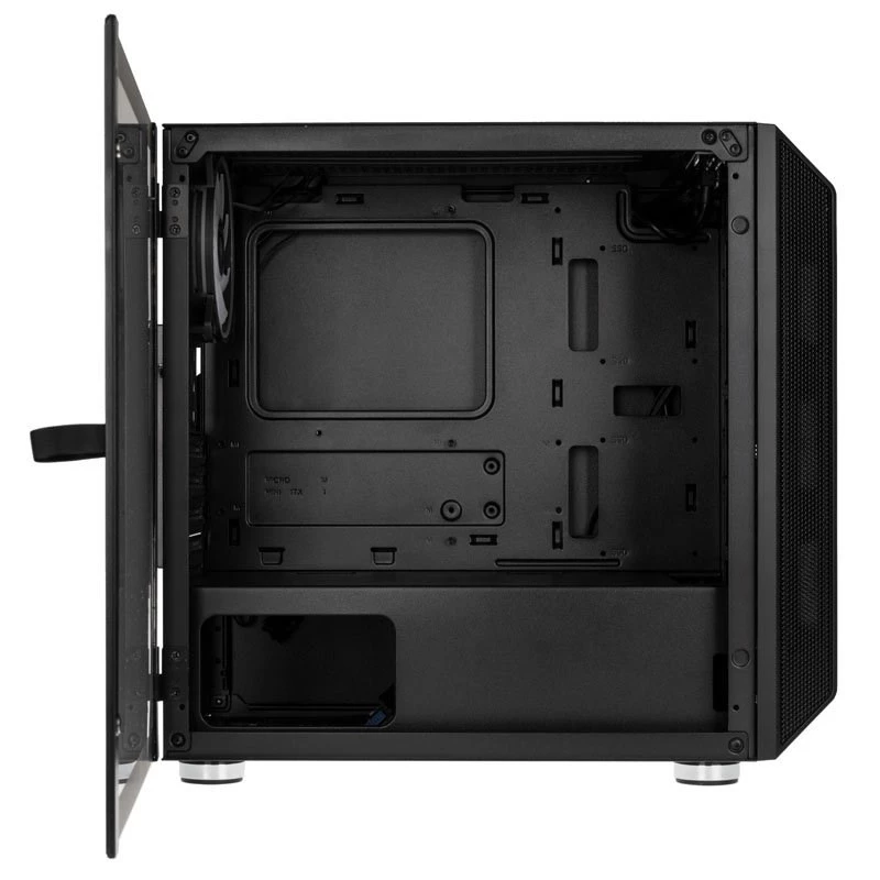 Kolink Citadel Mesh RGB Micro-ATX korpus – must
