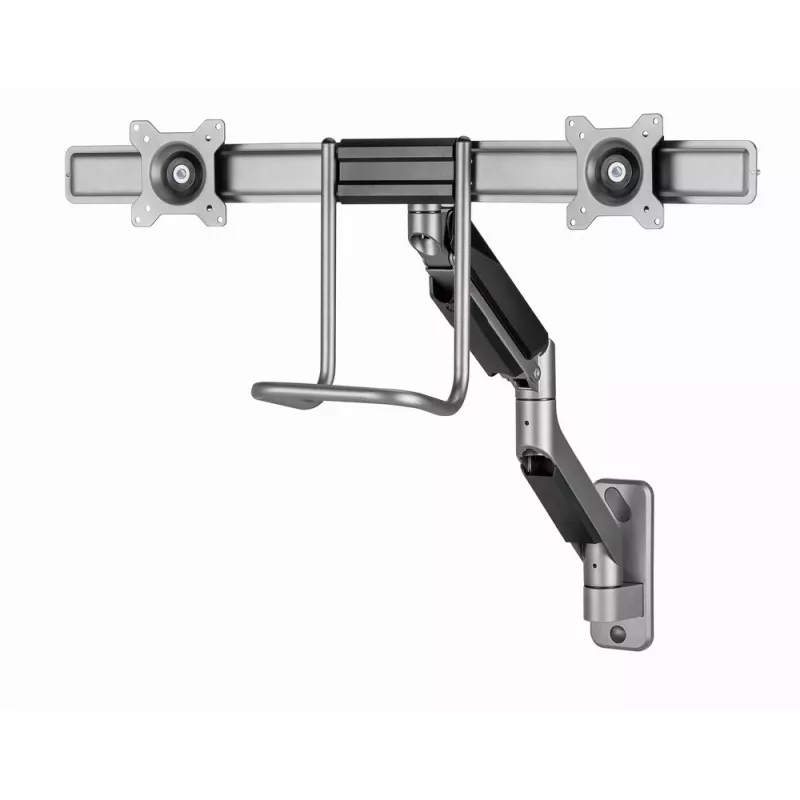Gembird reguleeritav seinal 2-ekraani paigaldusharu 17 inch-32 inch kuni 8 kg MA-WA2-02