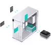 PC Case Jonsbo D41 STD Midi Tower Valge