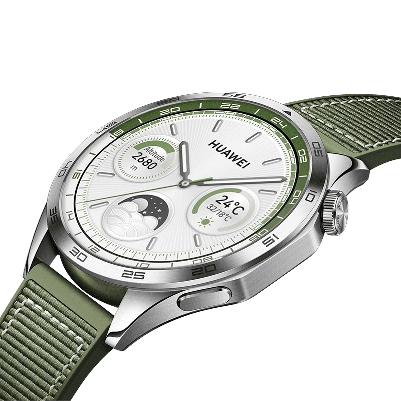 HUAWEI WATCH GT 4 nutikell – kuni 2-nädalane aku tööaeg, treeningujälgija – ühildub Androidi ja iOS-iga – tervise jälgimine pulsilaine arütmia tuvastamisega