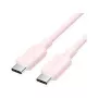 kaabel USB-C to USB-C/2M Pink Trcph Vention